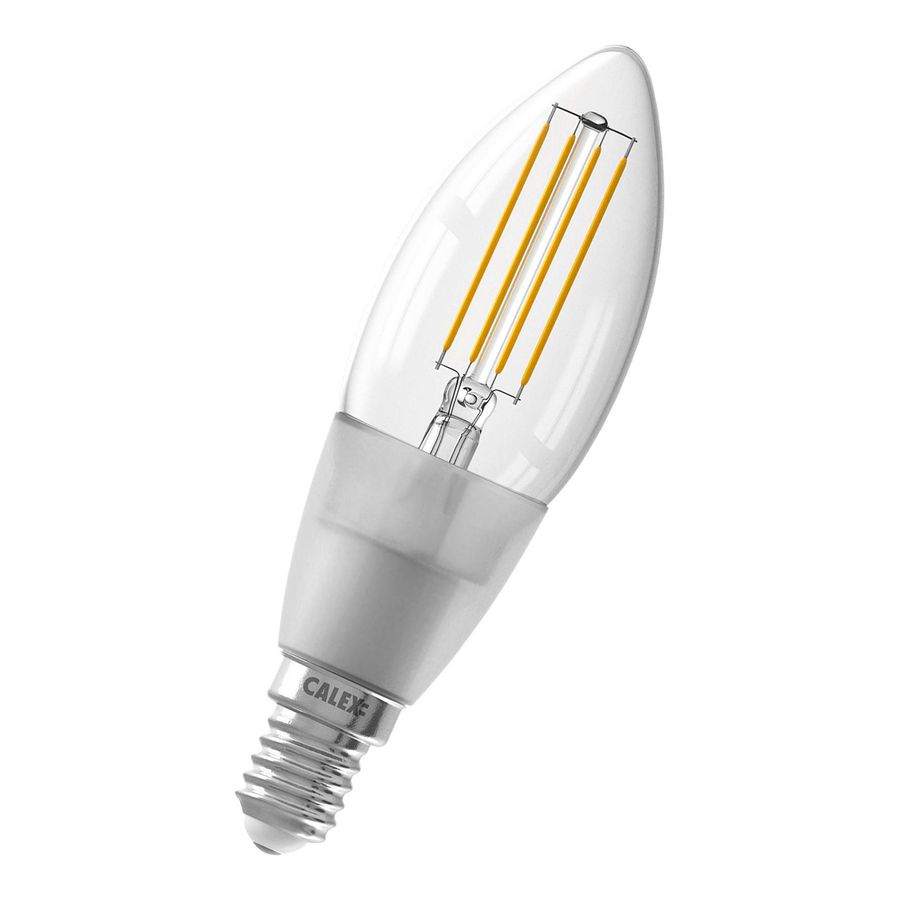 LED-lamp smart WIFI C35 E14 4.5W 830-818 helder