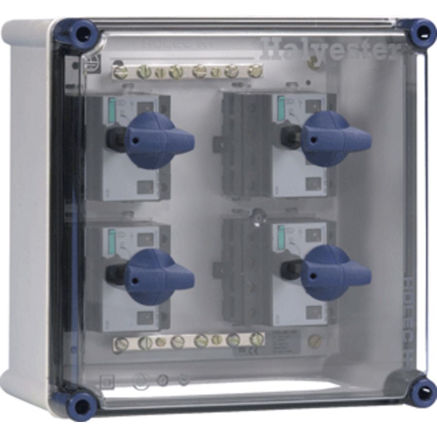 Schakelaarkast 3x63A Duco 4p