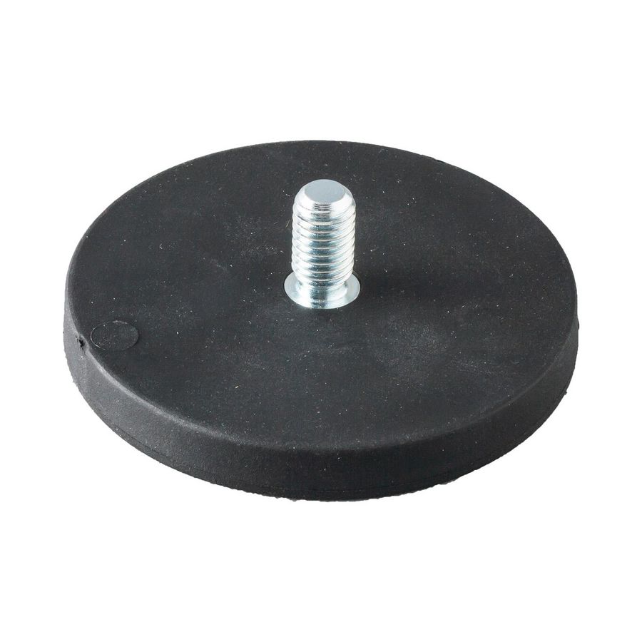 Neodymium magneet rubber bekleed M8-M10 18 kg