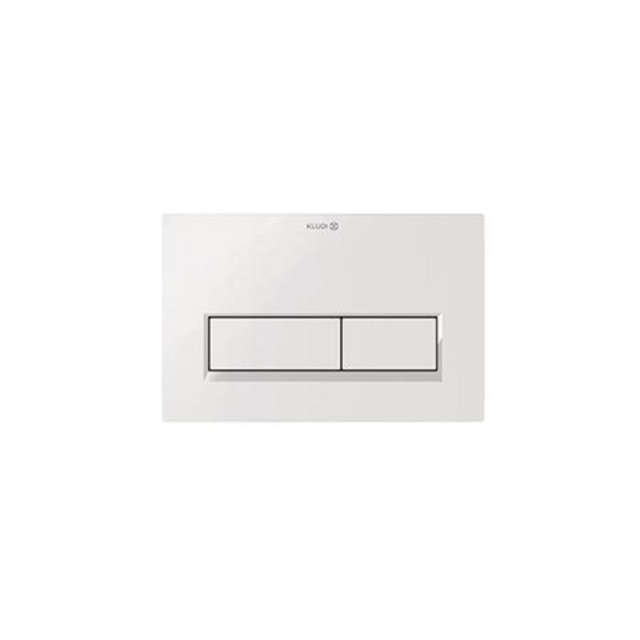 Unifix Bed.Paneel Knop Recht Geb. Wit
