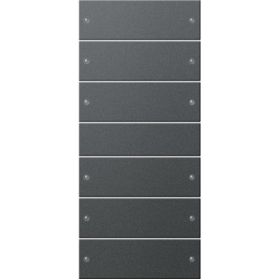 Wippenset 6-v (3+3) System 55 antracit(gel.)