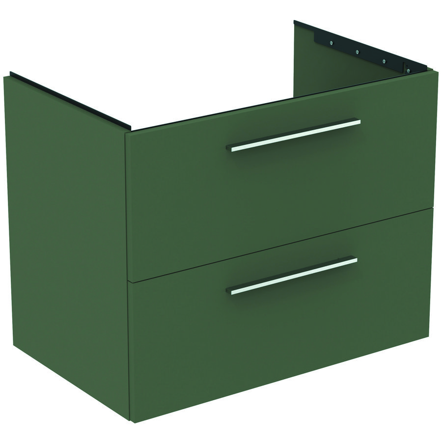 Wastafelmeubel I.LIFE-B 80cm 2x la mat quartz grijs