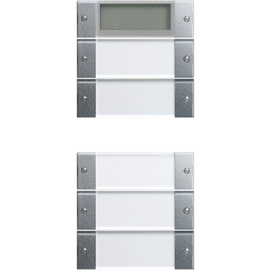 Wippenset 5-voudig Plus (2+3) TK System 55 clear/kl.alum.