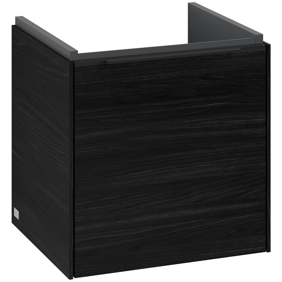 Wastafelonderkastkast SUBWAY 3.0 423x429x377,5mm Black Oak C58201AB greep Volcano Black