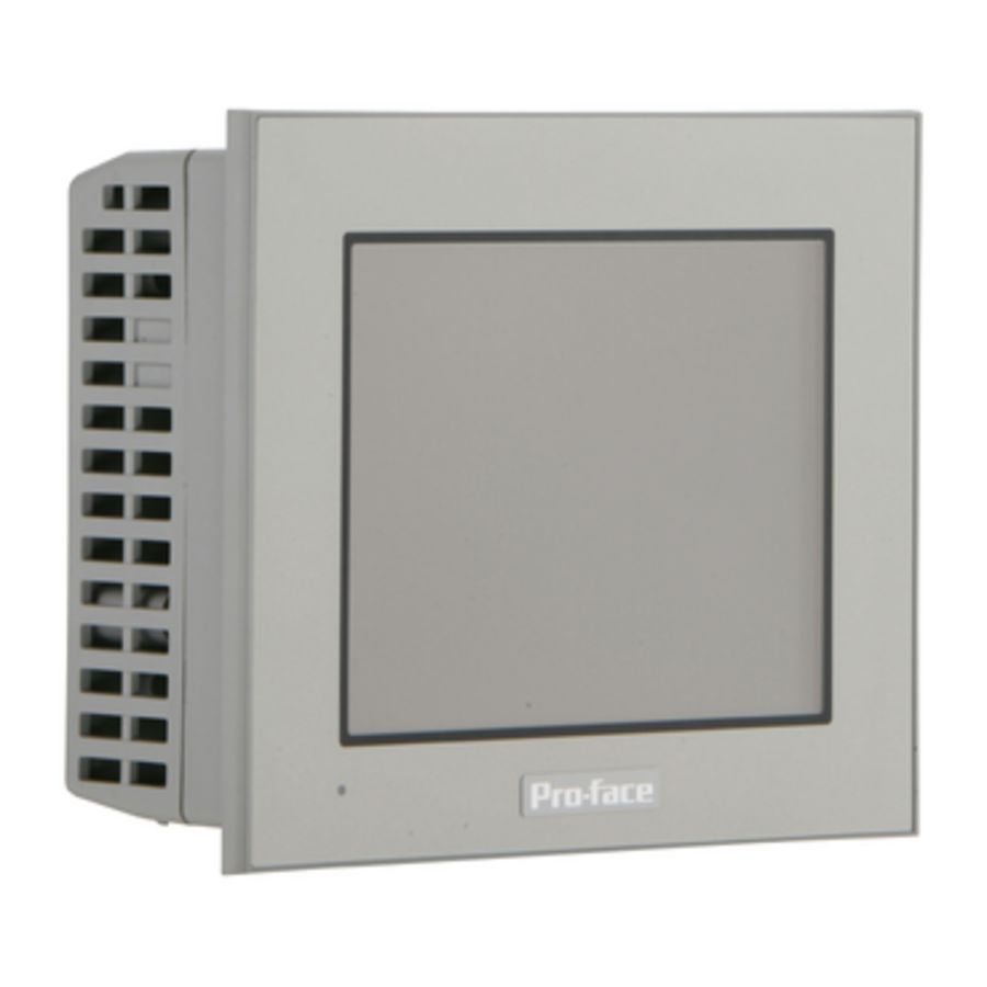Advanced touchscreen 320 x 240 pixels QVGA 5.7" TFT Proface