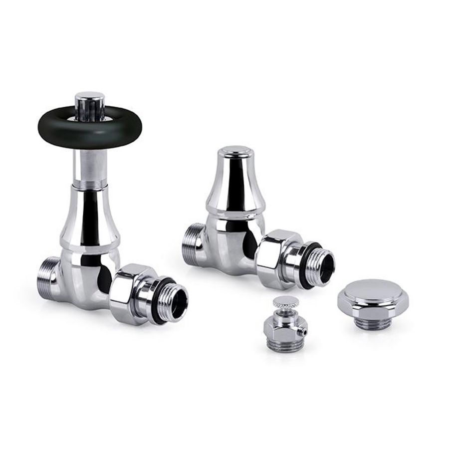 Kranenset Classico chroom 1/2" recht