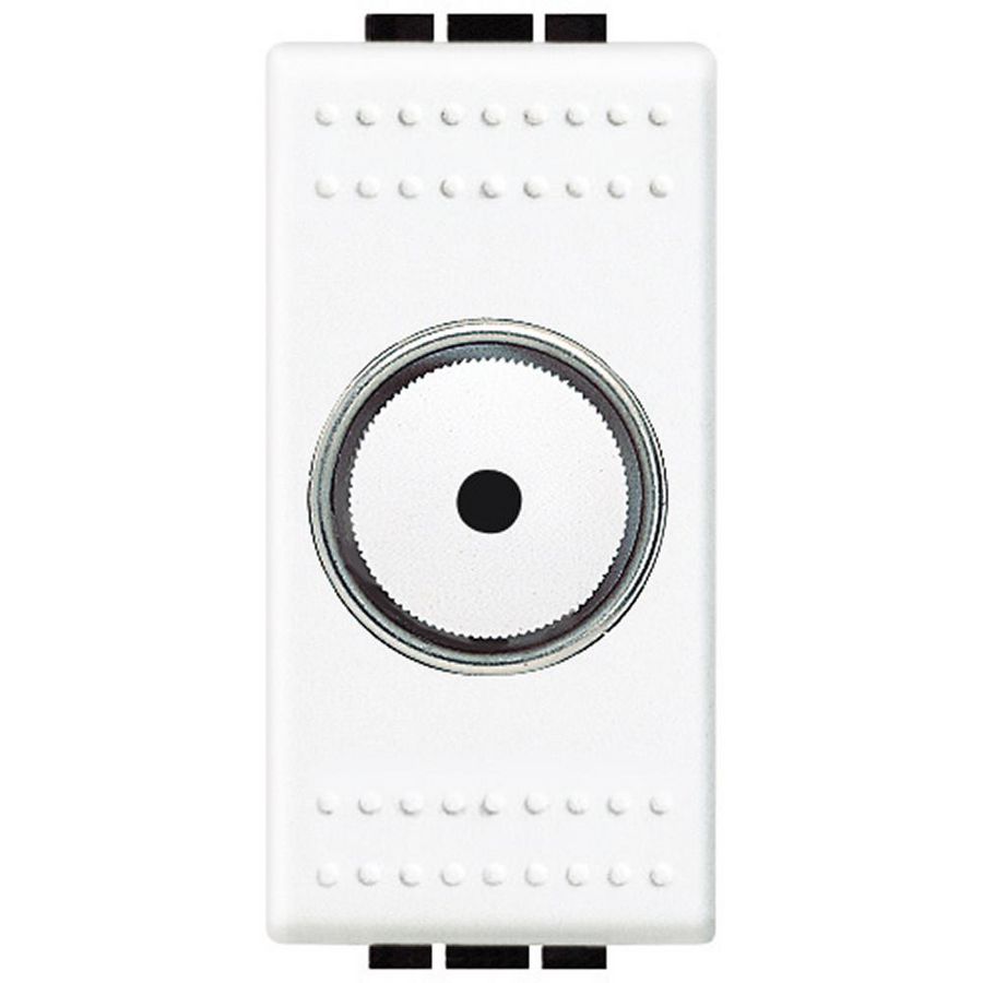 Draaidimmer wit 500W Ohms schak Livinglight