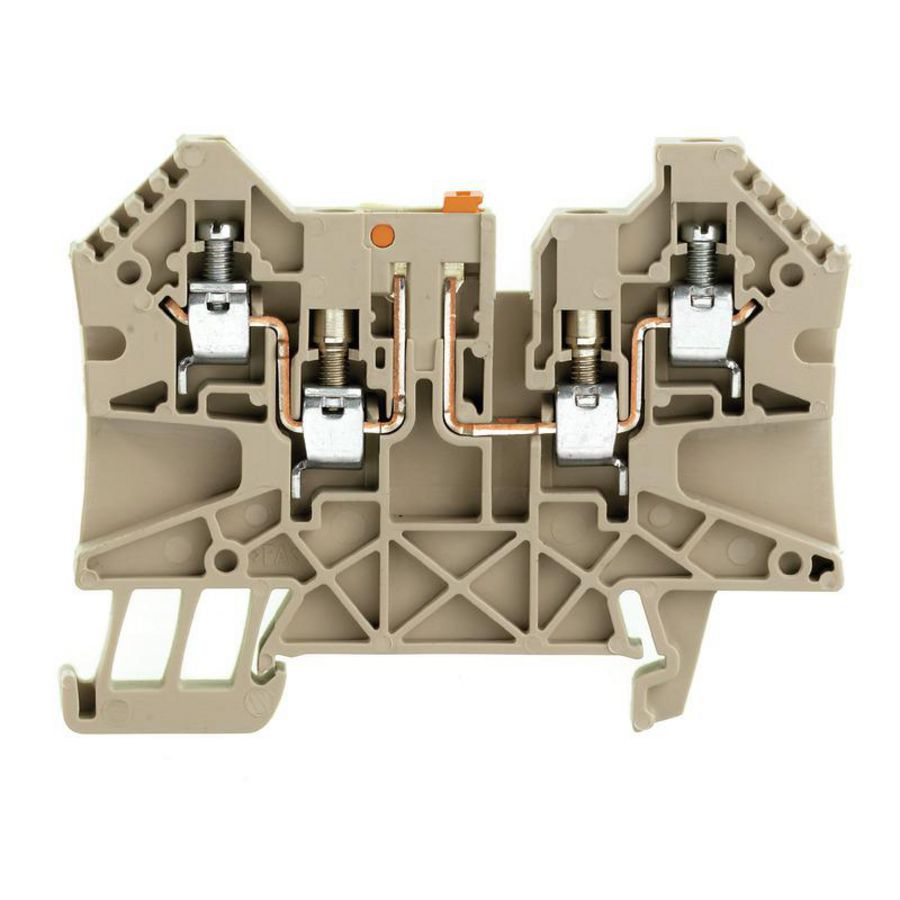Scheidingsklem d.beige 4mm² 27A 5 1905100000 VVE=50