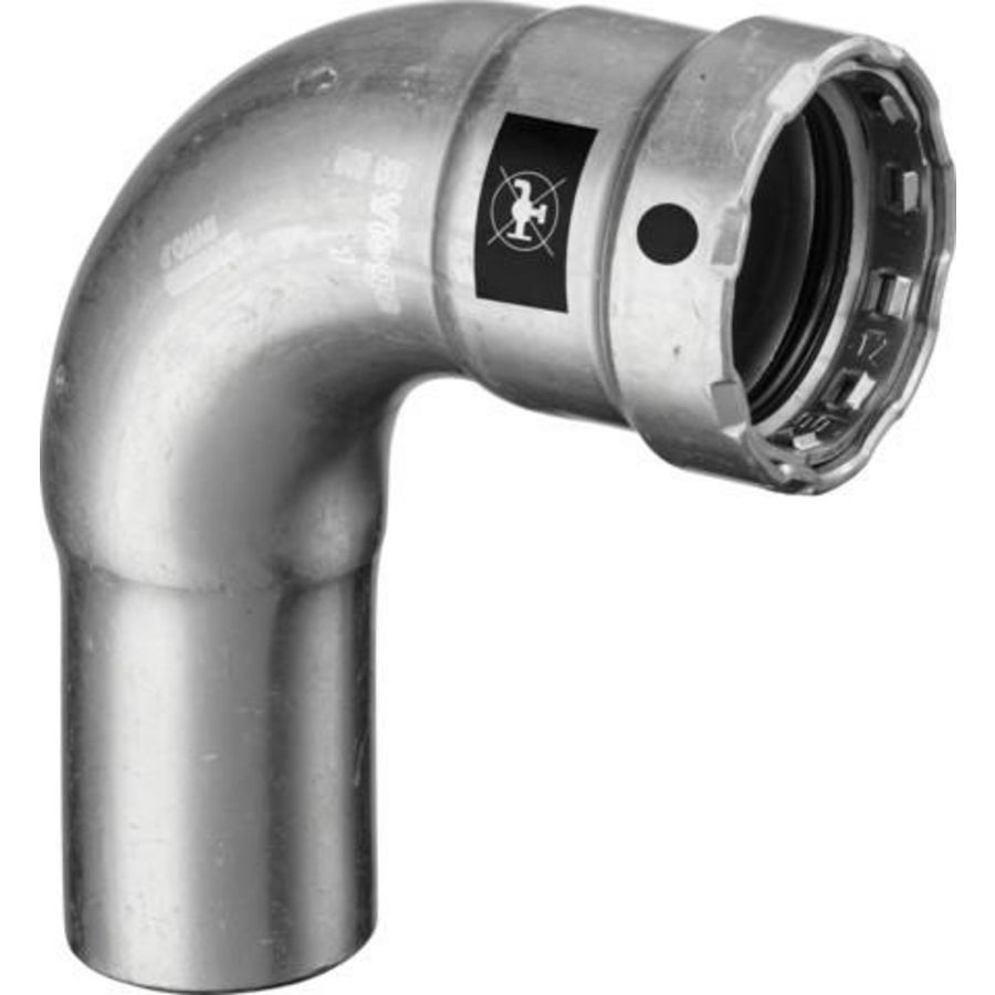 Insteekbocht 90° Megapress spie x persaansluiting 3/4" 4216.1