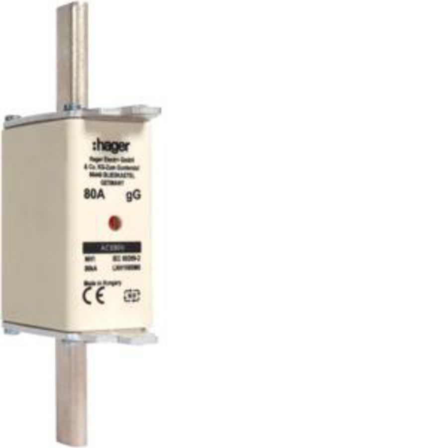 Mespatroon NH1 80A 690V gG combimelder VVE=3