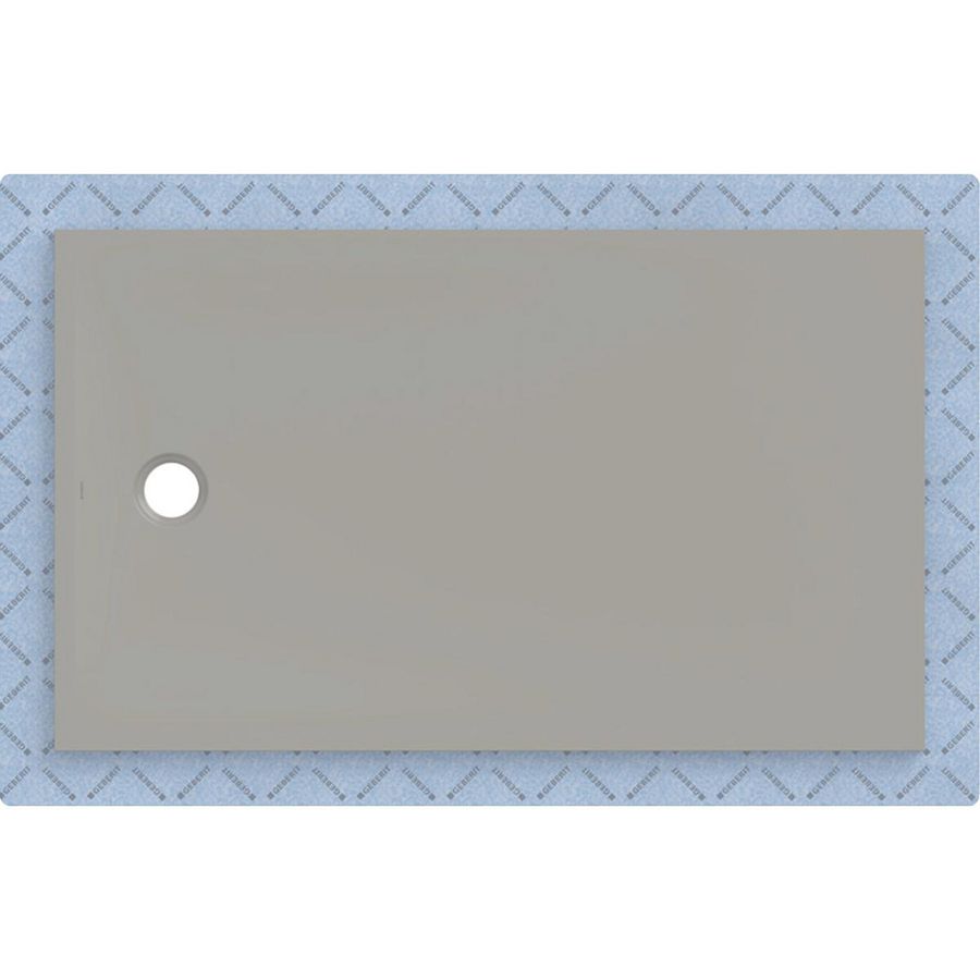 Douchevloer CleanFloor30 met afdichtingsvlies grijs: 150x90cm