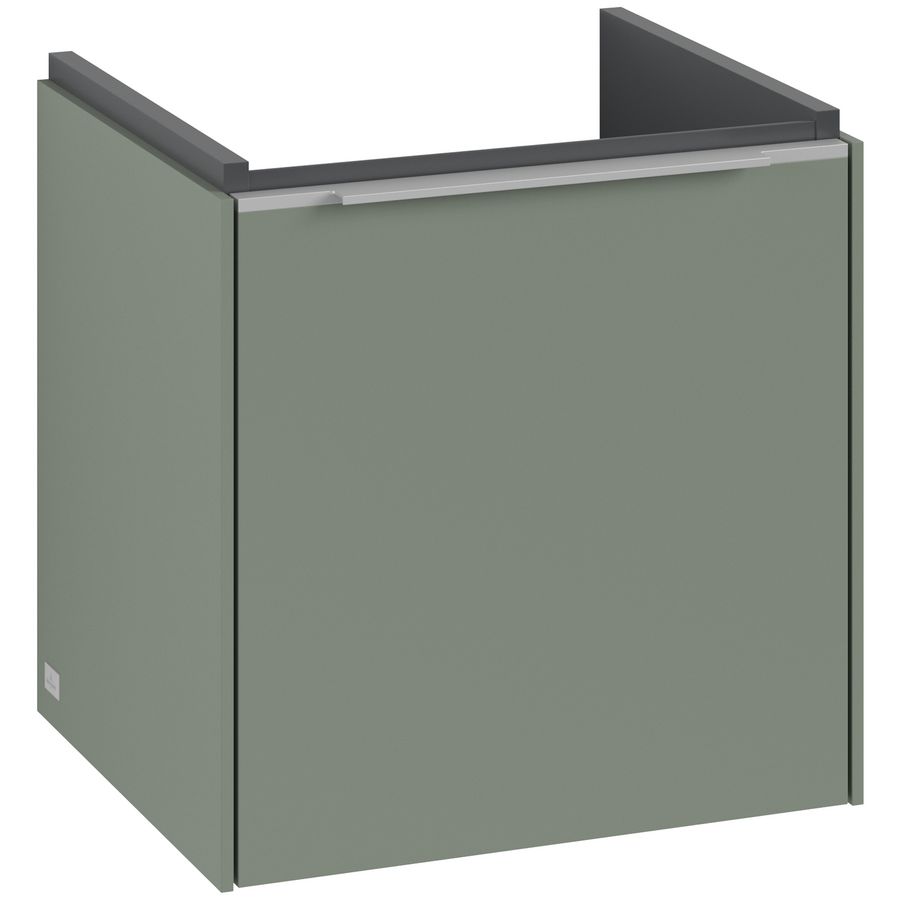 Wastafelonderkastkast SUBWAY 3.0 423x429x377,5mm Soft Green C58200AF greep alu. glans