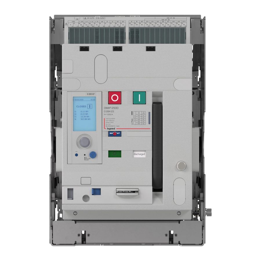 DMX³ 2500, 50kA, 3P, uitrijd, 1250A