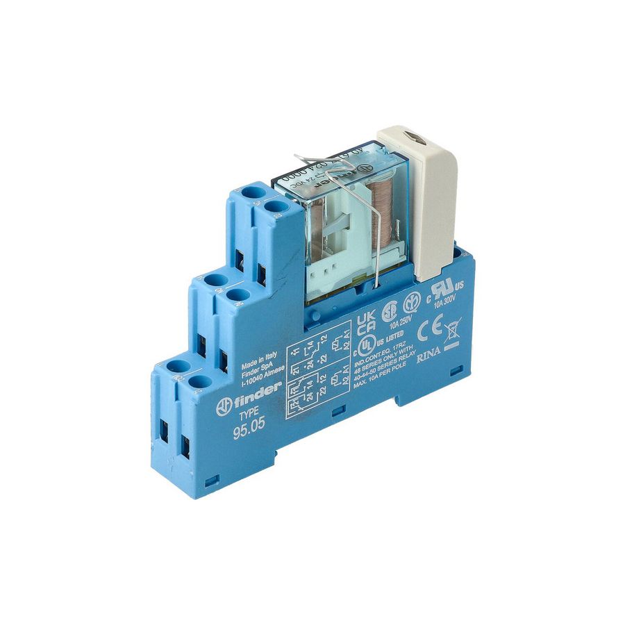 FIN INTERF.RELAIS 1W 16A 12VDC S.