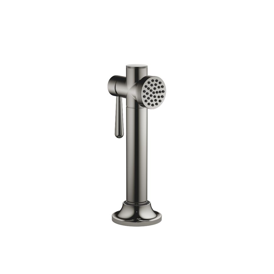 VAIA Spoeldouche-garnituur Dark Chrome