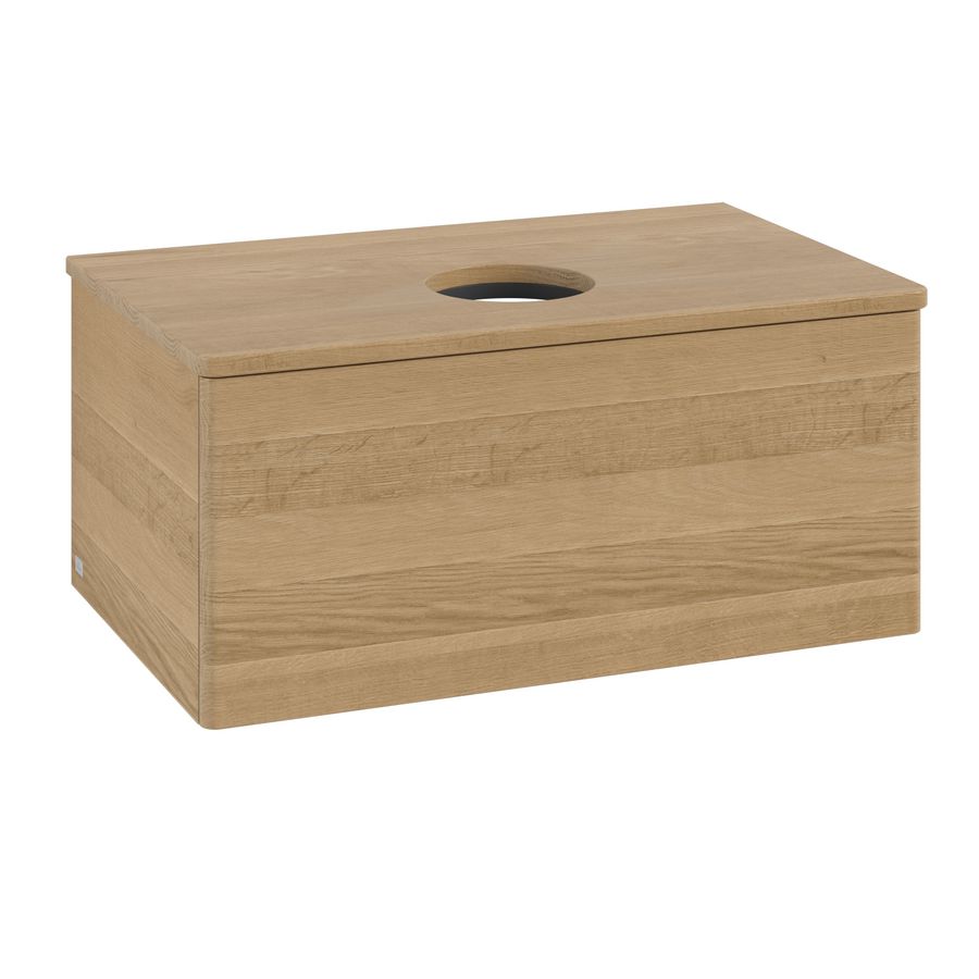 Wastafelonderkast Antao 800x360x500mm Honey Oak L30011HN