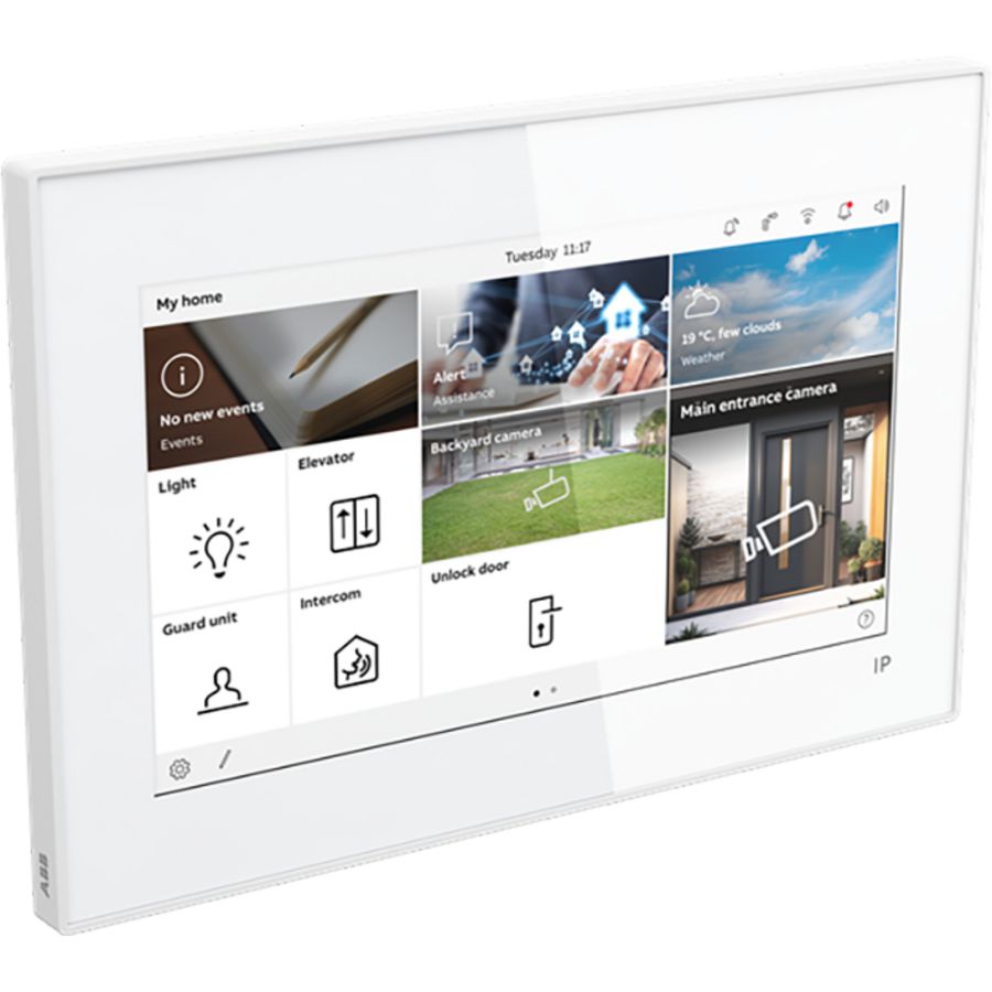 Binnenpost deurcommunicatie welkom IP Touch Lite 7 wit (H8249-1W)