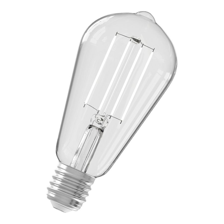 LED-lamp smart WIFI ST64 E27 240V 7W (60W) 830-818 helder