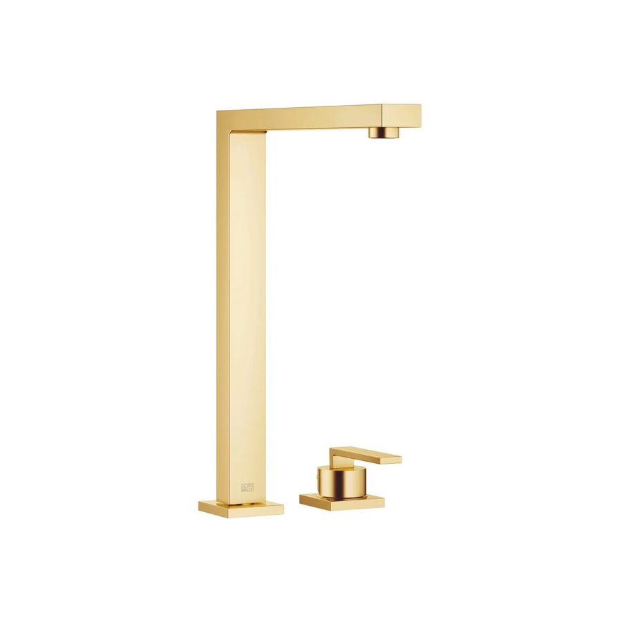 LOT 2-gats mengkraan rozetten Messing gebors. (23kt Goud)