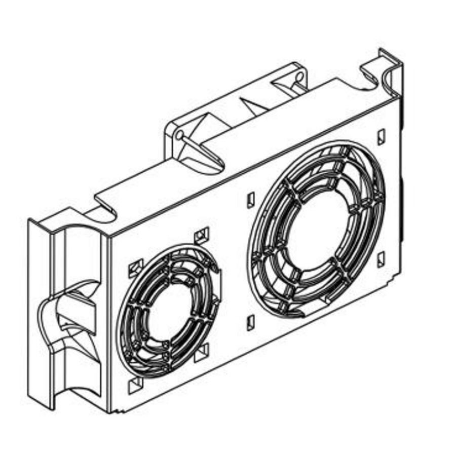 fan for variable speed drive
