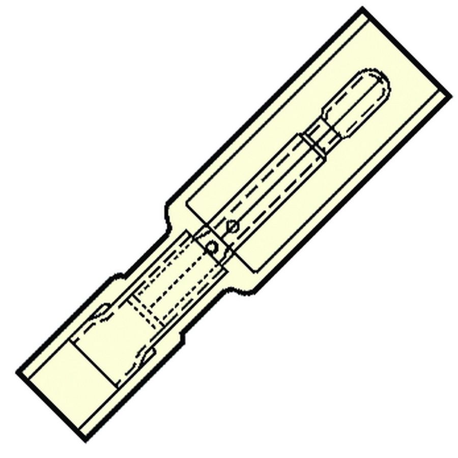Kist a 100st. Vol. geisoleerde micro rondst. 2mm 0,1-0,5mm²