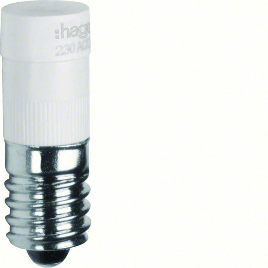 LED-lampen E10 wit