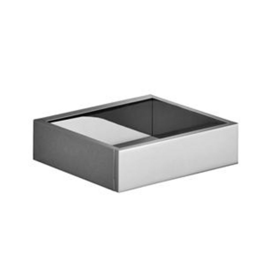 MEM reserveclosetrolhouder messing geborsteld