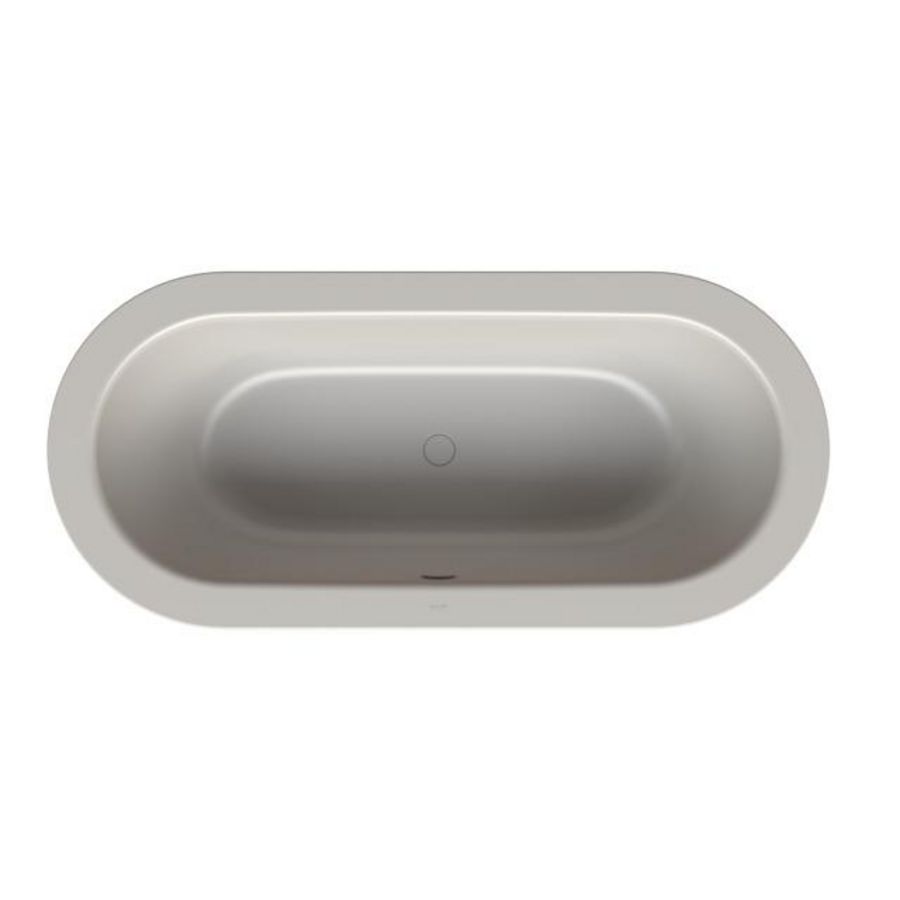 Bad BetteStarlet Oval 1750x800mm Silver