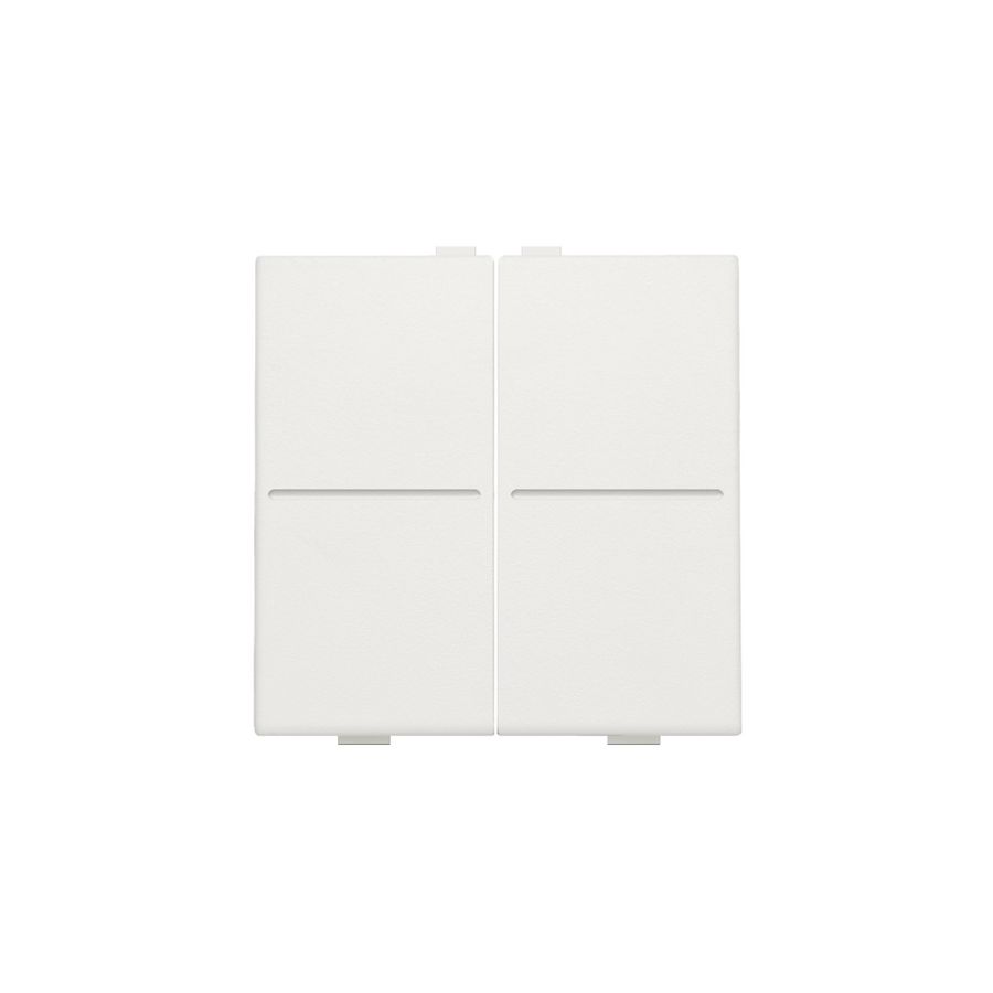 2-voudige toets RF schakelaar/drukknop white VVE=10
