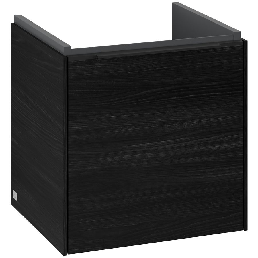 Wastafelonderkastkast SUBWAY 3.0 423x429x377,5mm Black Oak C58101AB greep Volcano Black