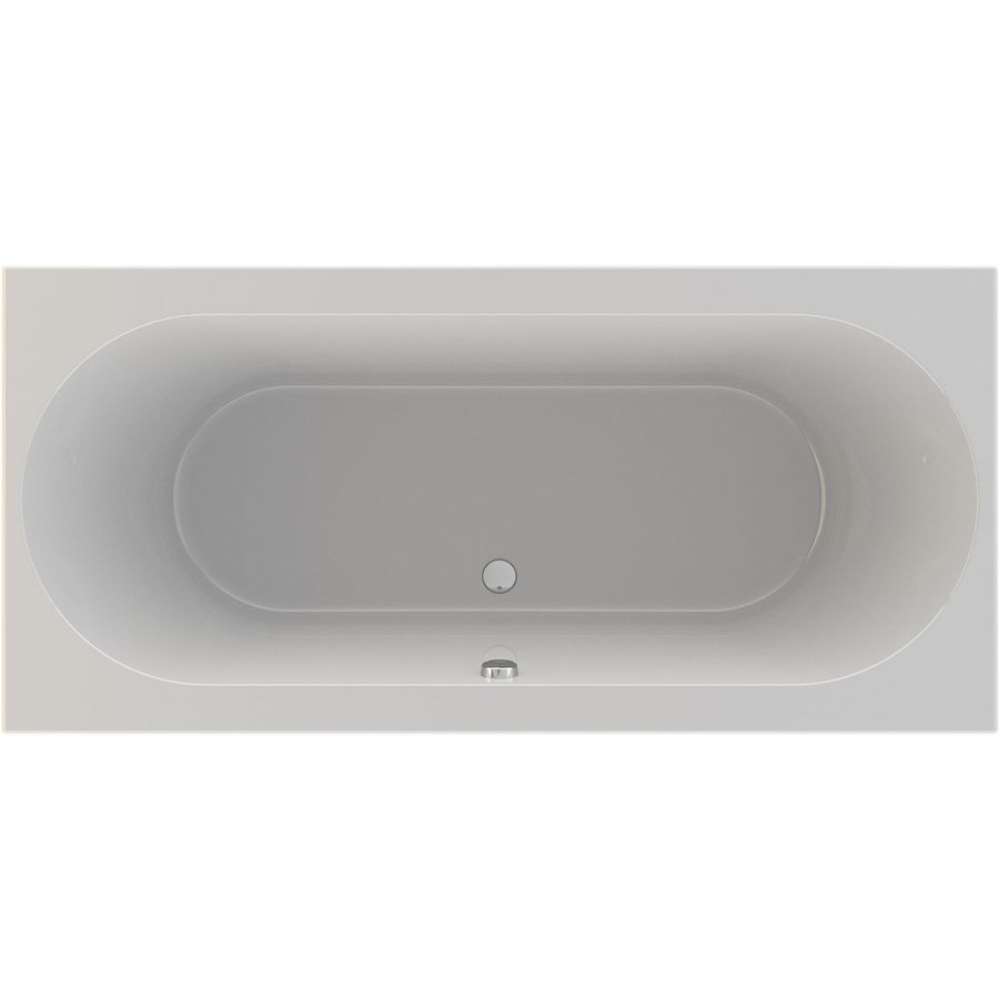 Ligbad duo Leto 190x90cm wit excl. poten