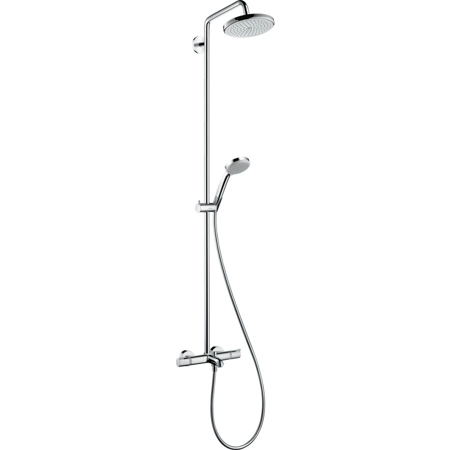 XX Croma 220 Showerpipe bad Comfort ther chroom