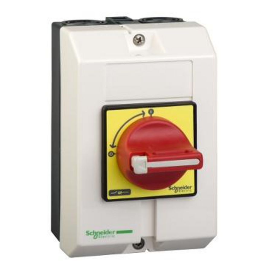 Behuizing IP65 Rode draaibediening Access. TeSys VARIO V3