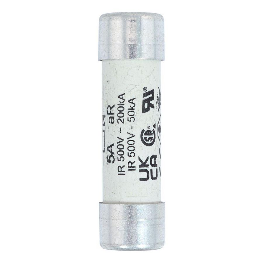 Zekering hoge snelheid 5A AC 500V 50kA 14x51mm aR UL VVE=10