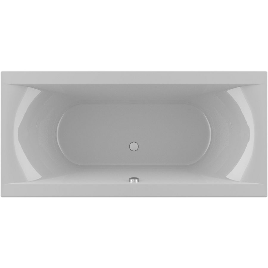 Ligbad duo Thalia 190x90cm wit excl. poten
