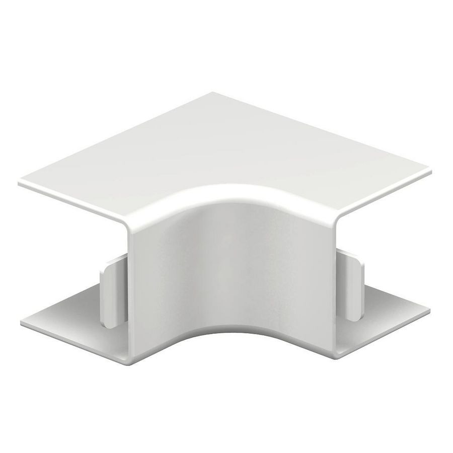 Binnenhoek 25x25mm polyvinylchlorid lichtgrijs VVE=4
