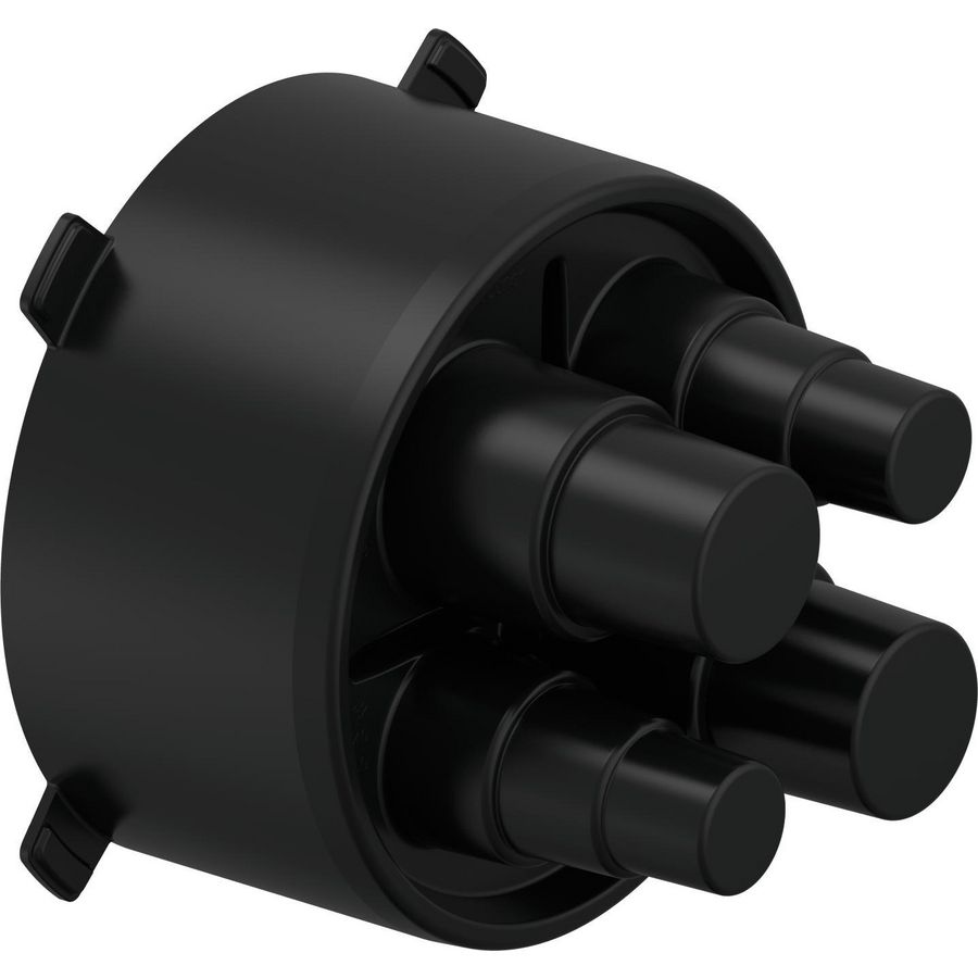 Eindkap Ecoflex rubberen Quattro 32-50+50-63/200