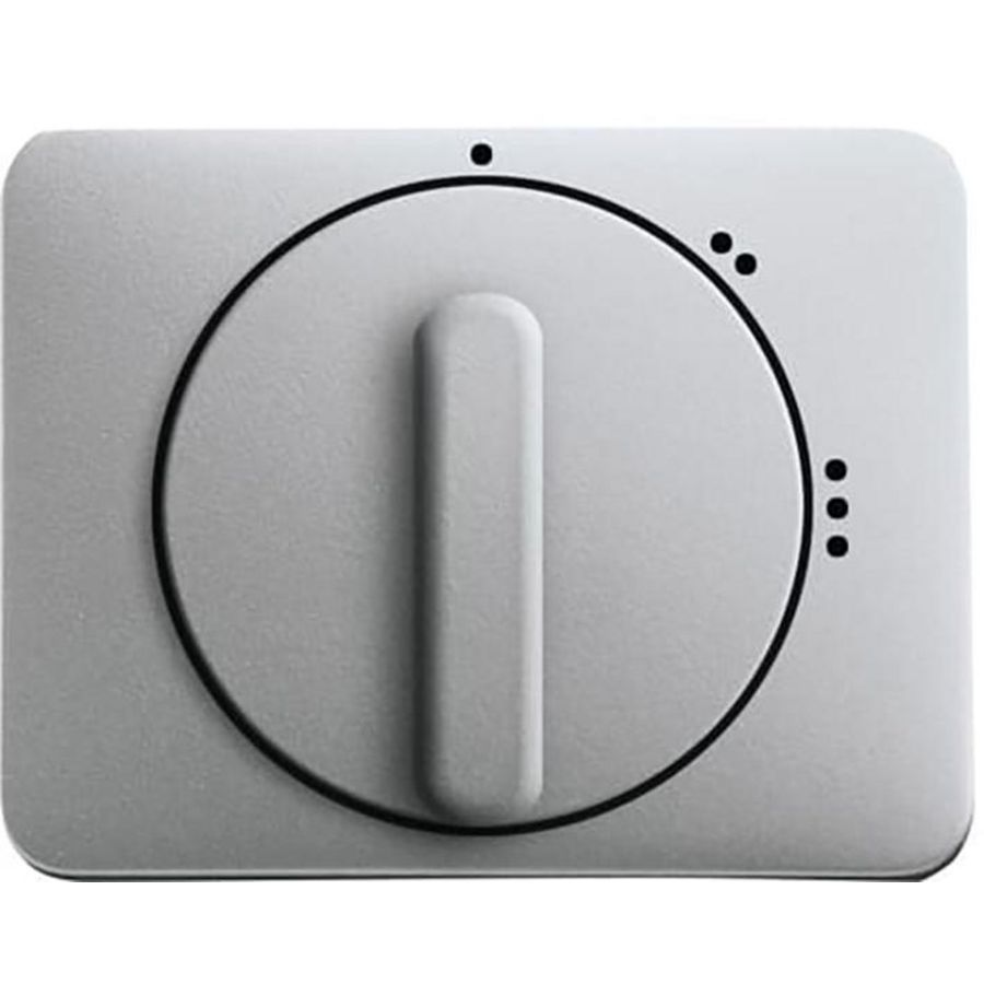 Centraalplaat v 3 standen schak 2710/1 U a-titanium (2542 DR/02-266)