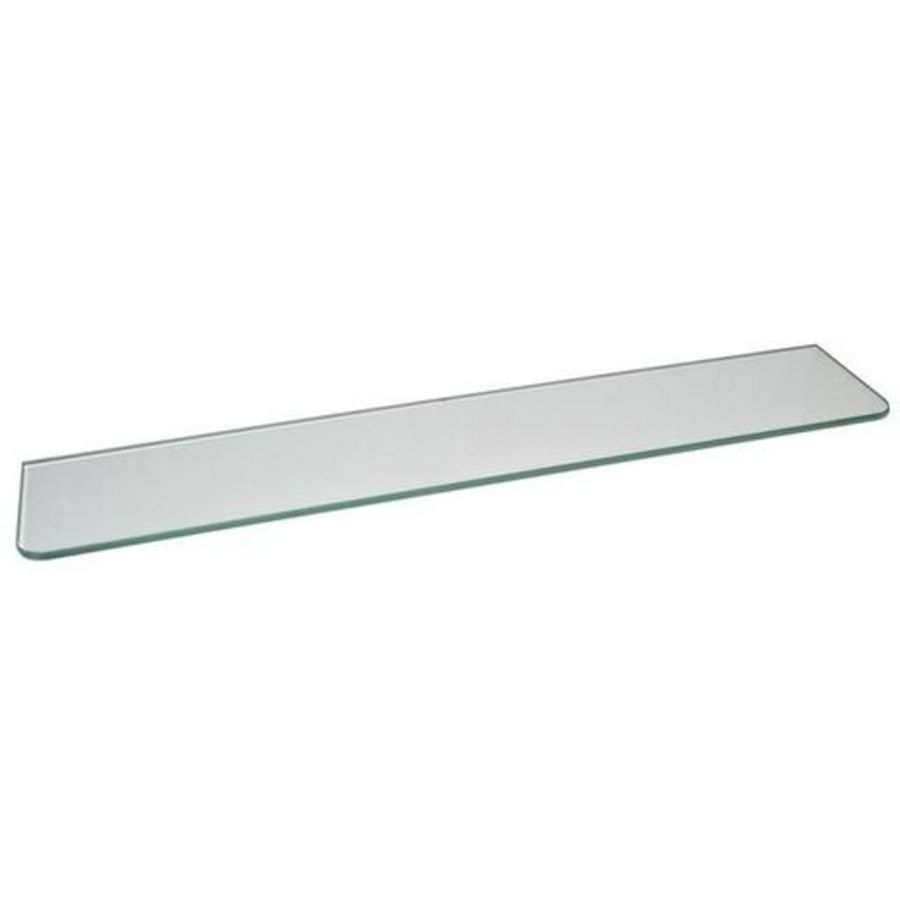 Glasplaat voor planchet, kristalglas helder, 600mm, (S1410)