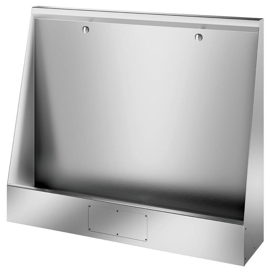 Urinoir staand L.1200 toevoer achteraan LP RVS 304 mat gepol
