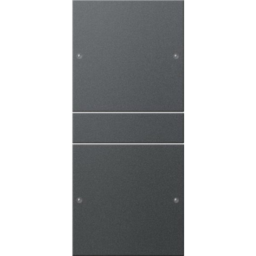 Wippenset 2-voudig (1+1) System 55 antracit(gel.)