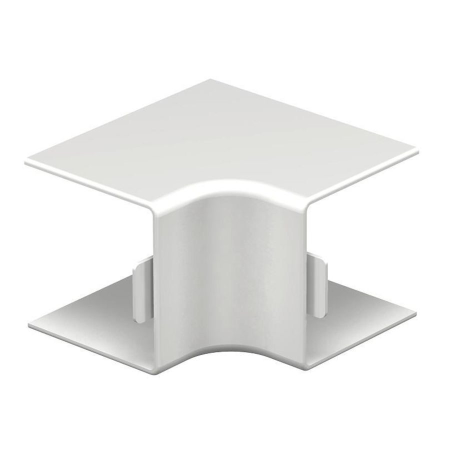 Binnenhoek 40x40mm polyvinylchlorid lichtgrijs VVE=4