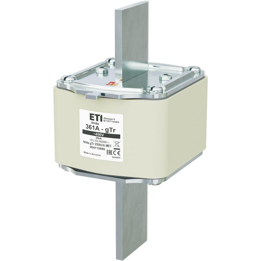 Zek. NH4a gTr 361A/400V 250kVA MET 4113890
