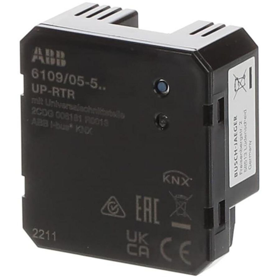 KNX RTR met 5v universele ingang inb (6109/05-500)