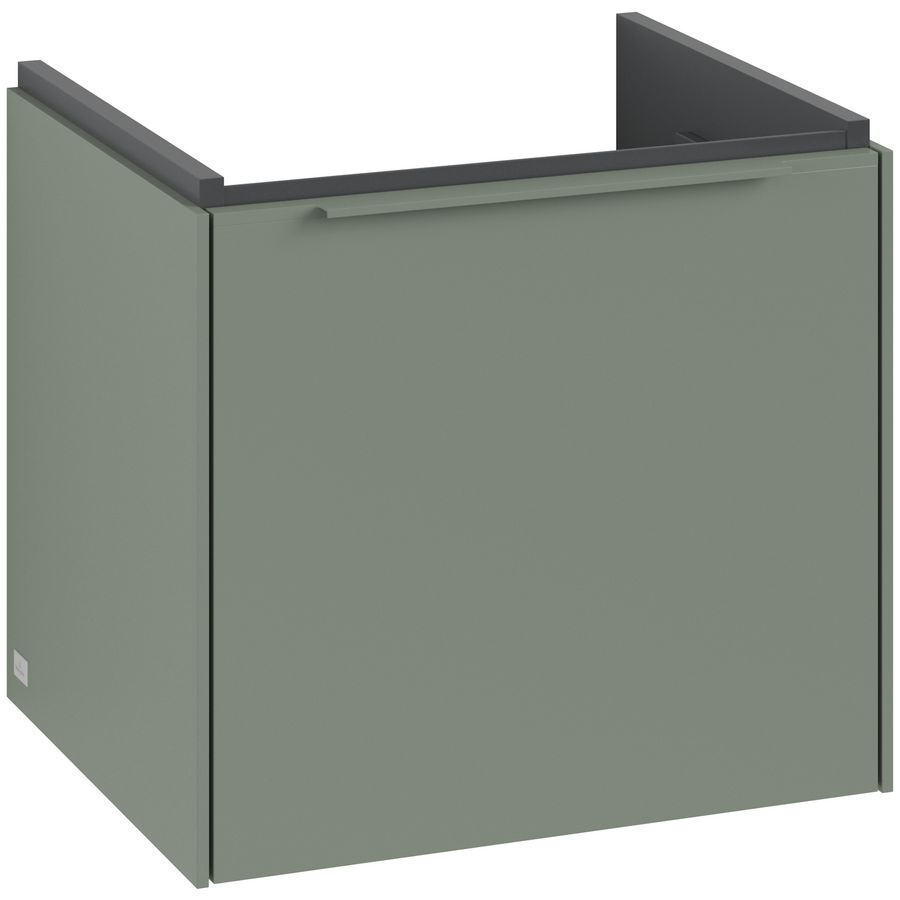 Wastafelonderkastkast SUBWAY 3.0 473x429x407,5mm Soft Green C580L2AF greep monochroom