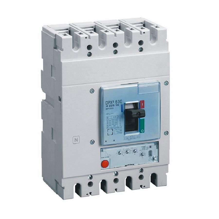 Vermogensschakelaar 630 ELE S1 500A 4-polig 50kA DPX3