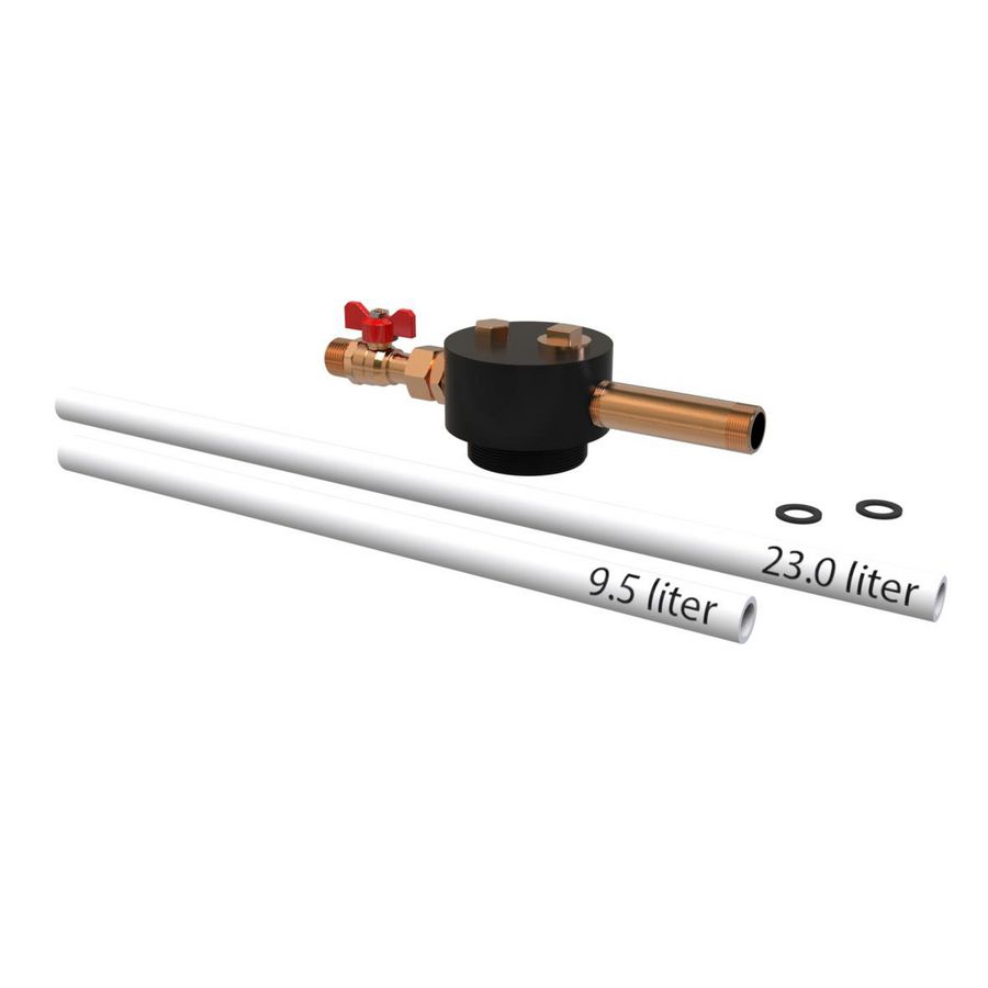 SpiroPure Kop 3/4" hars uit