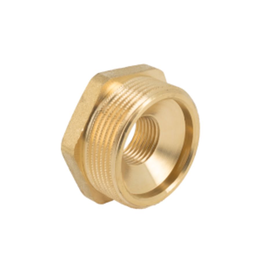 Verloopring messing 1.1/2" bt. x 1/2" bn.