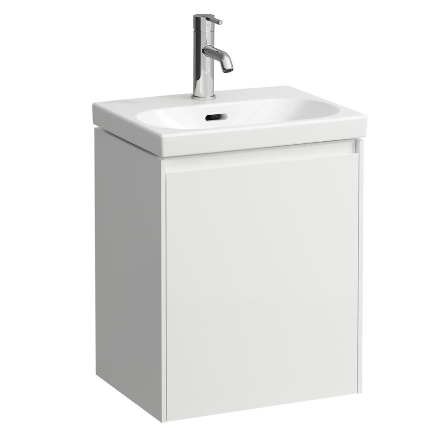 Wastafelonderbouwkast 45cm 1 deur Li-wastafel 815081 gla.wit
