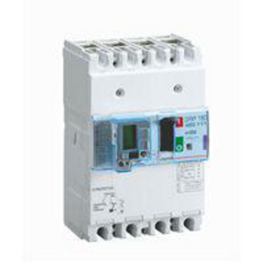 Vermogensschakelaar 160 Thermomagn.+RCD 25A 4P 36kA DPX3